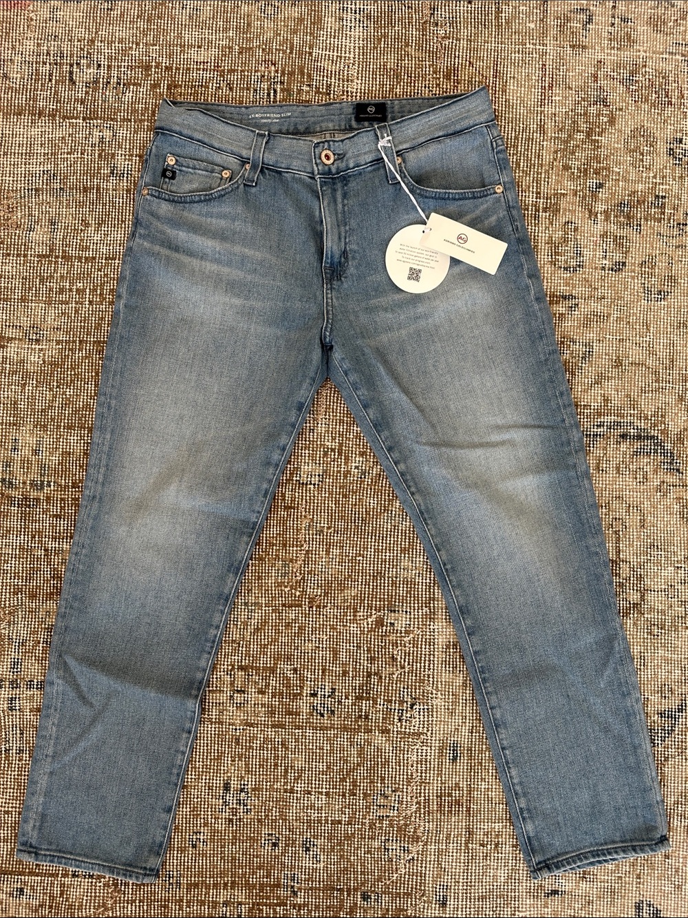 AG Ex-Boyfriend Slim, Color: Away, Size: 28